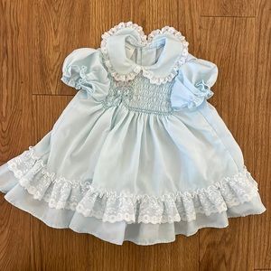 Elegant Blue Kids Formal Dress
